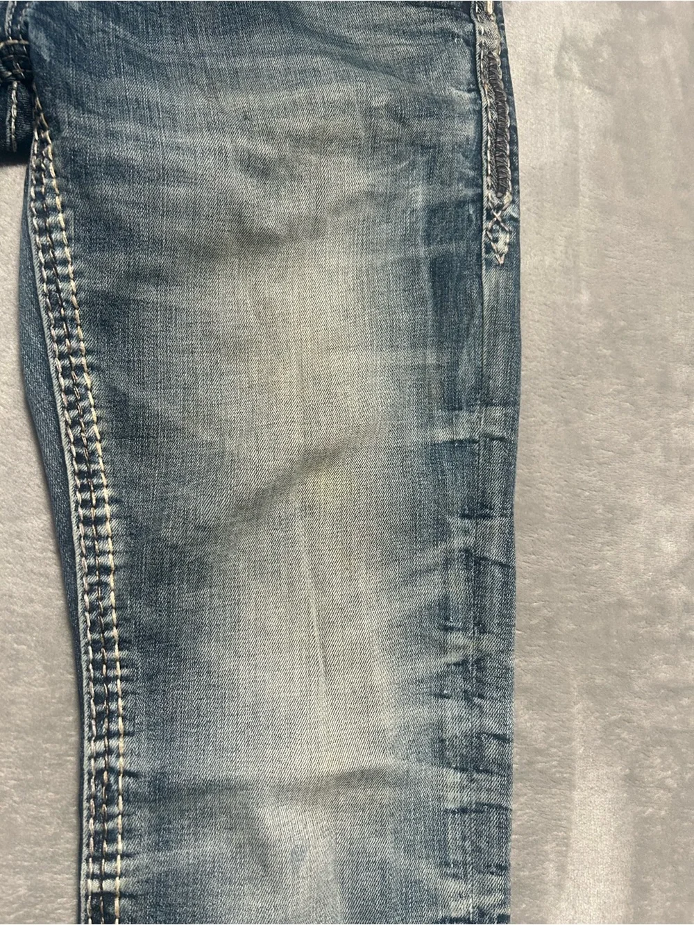 Rock Revival Slim Taper Jeans Men’s 31 Heavy Stitch